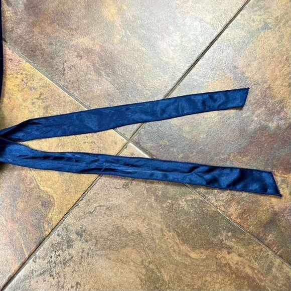 Speechless Girls’s Blue Long Sleeve Rose Dress 10 - Picture 9 of 9